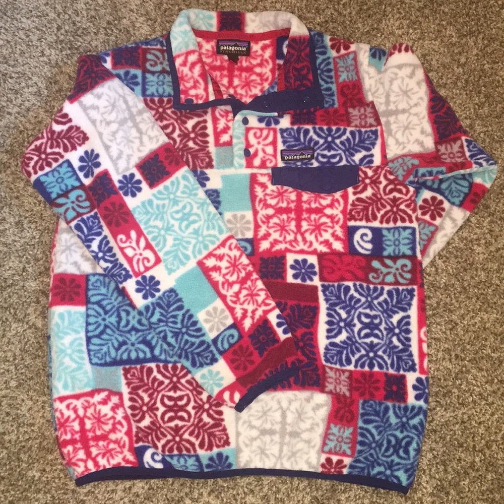 Patagonia Womens Snap-t Synchilla Fleece Pullover